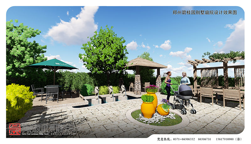 鄭州私家庭院設(shè)計