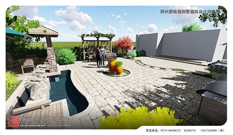 鄭州私家庭院設(shè)計